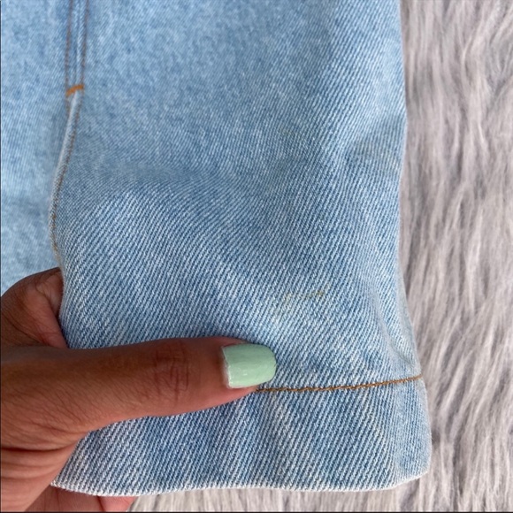 Vintage Daily Wear Light Wash Denim Skirt 13/14 - Picture 3 of 10